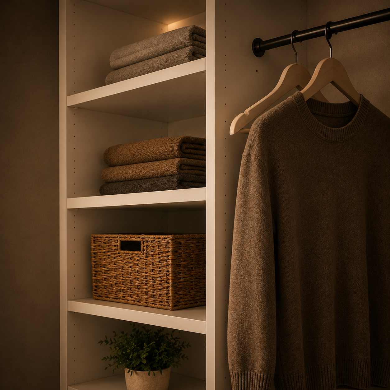 Shelving installation