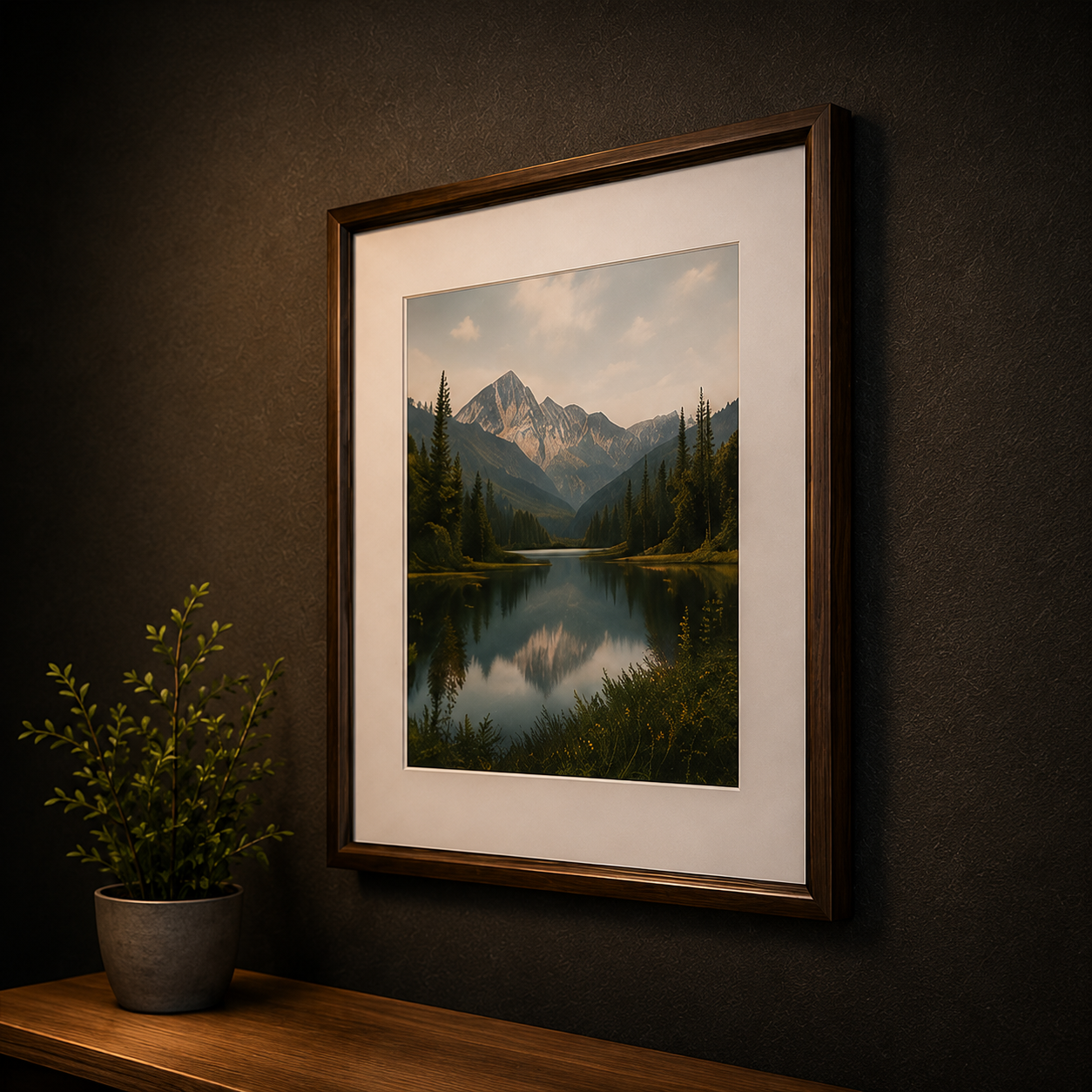 Picture and mirror hanging work